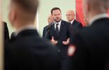 Awanse zawodowe medale i wyróżnienia dla Strażaków. Uroczystości w Lubelskim Urzędzie Wojewódzkim. (zdjęcie 2)